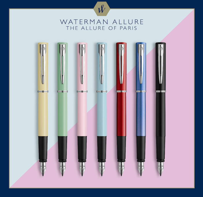 销量第一，Waterman 威迪文 Allure系列 F尖钢笔68.96元