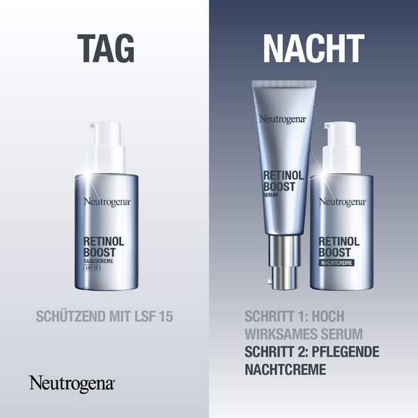 Neutrogena 露得清 Retinol Boost 面部护理套装（日霜50mL+晚霜50mL+精华30mL）222.96元