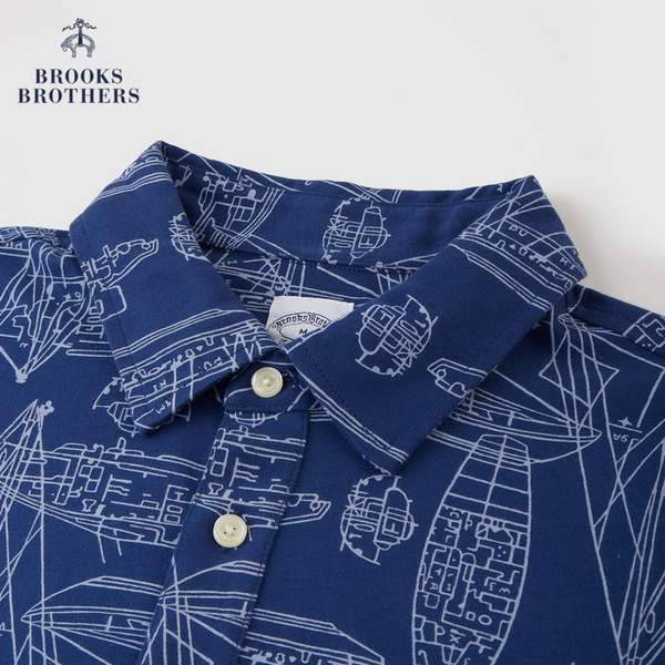 Brooks Brothers 布克兄弟 男士纯棉印花短袖Polo衫353.74元起（天猫旗舰店1190元）