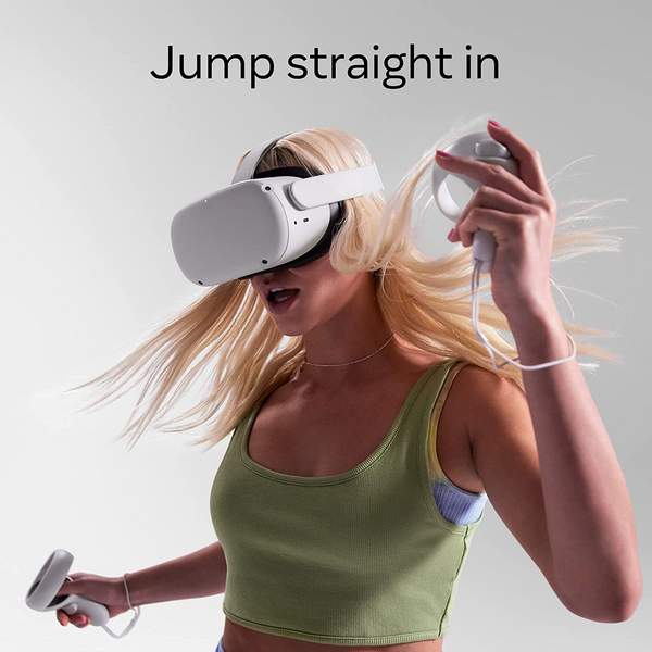 <span>降￥652白菜！</span>Oculus Quest 2 VR虚拟现实一体机 游戏系统 256GB新低1723.25元（Prime会员96折）