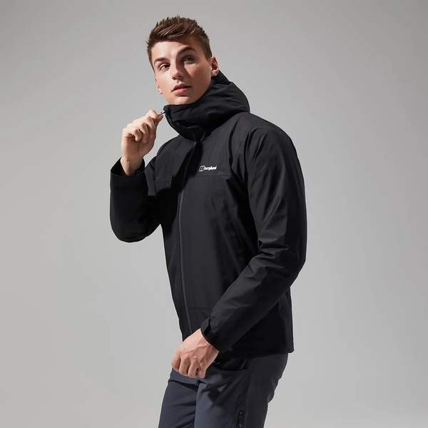 英国硬核户外品牌，Berghaus Paclite Dynax 男士GTX防水连帽硬壳冲锋衣830.78元