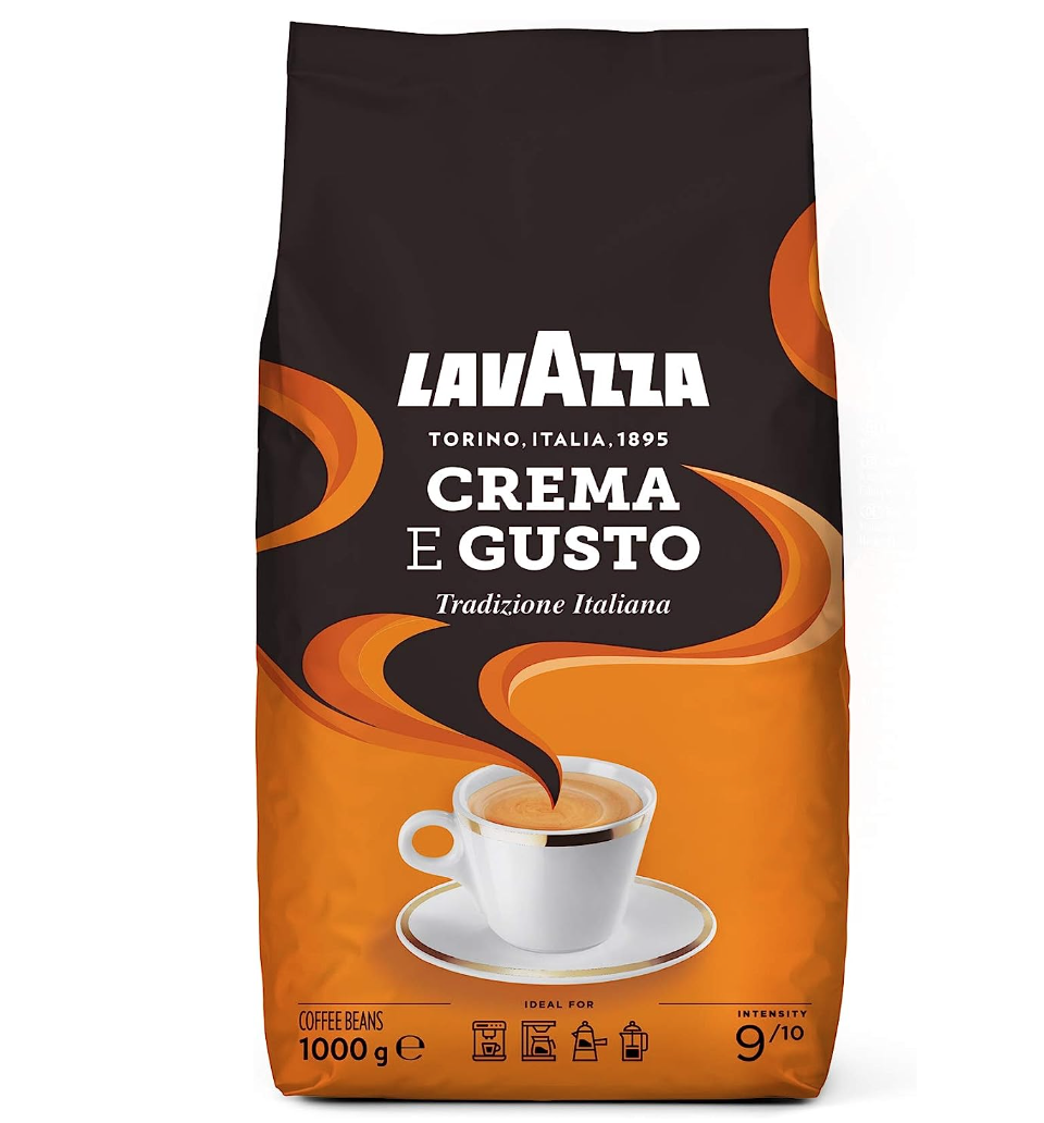 Lavazza 乐维萨 Crema E Gusto 意大利传统研磨咖啡豆 1kg117元