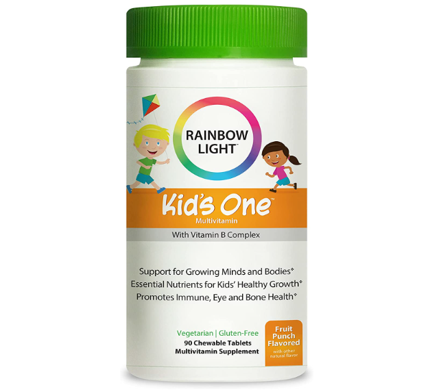 Rainbow Light 润泊莱 儿童每日一片 含益生菌 综合维生素 90粒