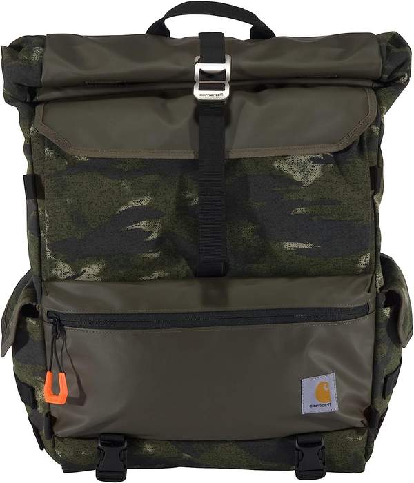 Carhartt 重型防水尼龙卷顶双肩背包40L895元