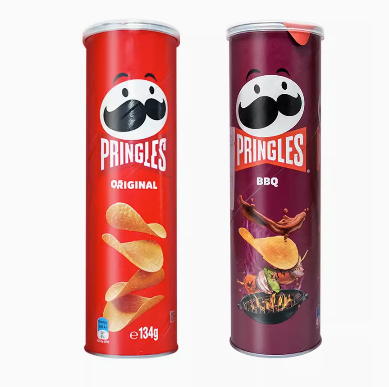 澳版进口，Pringles 品客 薯片 134g*2罐史低14.9元包邮（需领券）