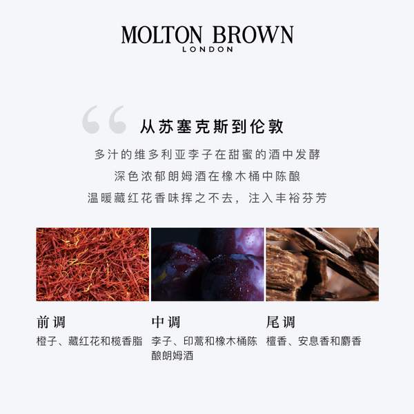 <span>白菜！</span>Molton Brown 摩顿·布朗 洋李荟萃身体乳 300ml新低99.82元（天猫旗舰店310元）