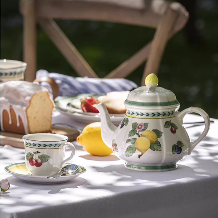 Villeroy & Boch 德国唯宝 French Garden法式花园系列茶壶 1L379.4元（天猫旗舰店1840元）