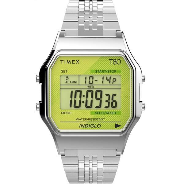 2023年款，Timex 天美时 T80 复古时尚钢带方块表TW2V19300YB352元