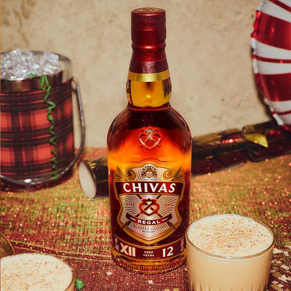 Chivas 芝华士 12年苏格兰威士忌 1000mL 赠威士忌酒杯181元包邮（多重优惠）