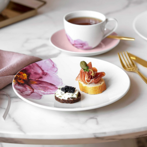 Villeroy&Boch 德国唯宝 Rose Garden系列 咖啡杯碟6件套装