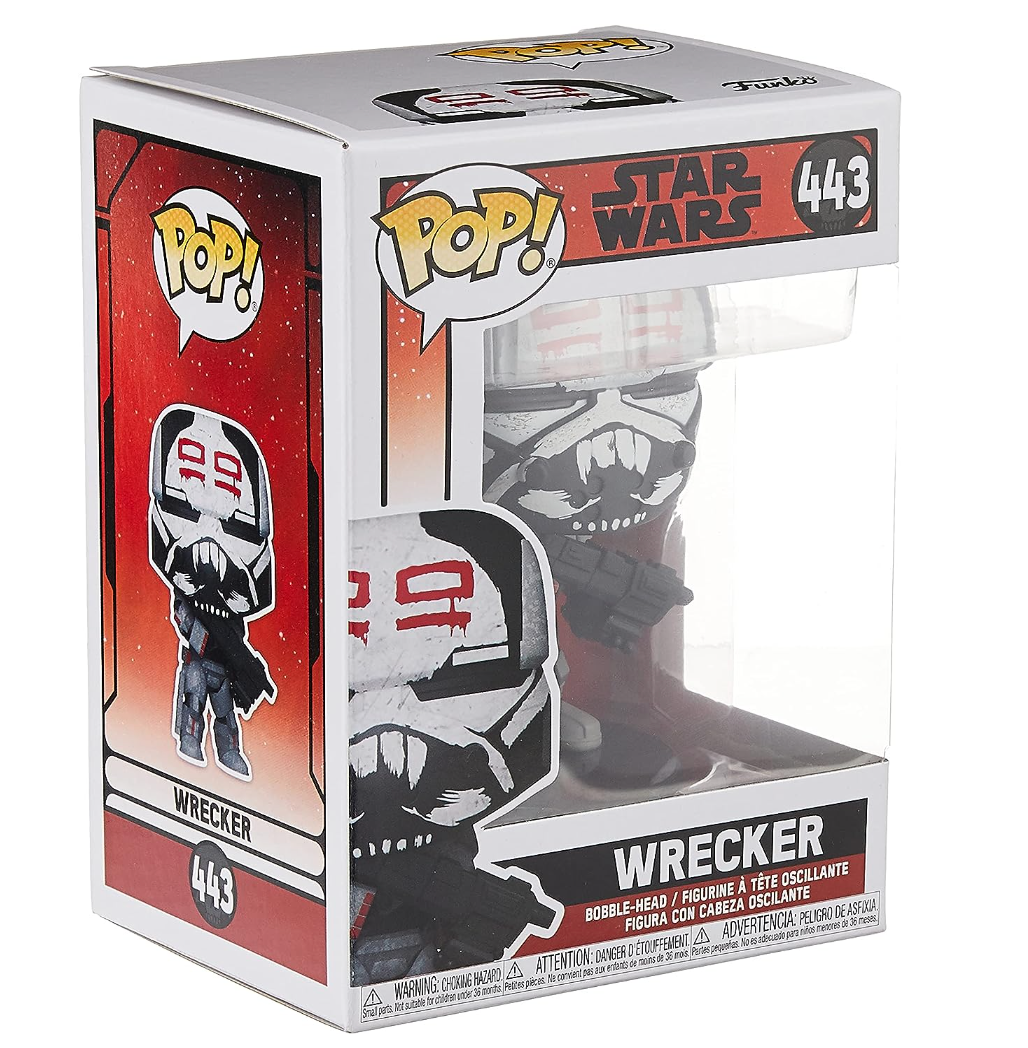 Funko Pop！ 星球大战系列 Wrecker 清障王 手办公仔54元