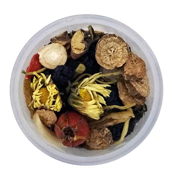 中華老字號，雷允上 雷北誦芬 17味菊花/阿膠/胖大海桔紅人參茶 3罐嘗鮮裝新低5.8元包郵（新增2款茶）