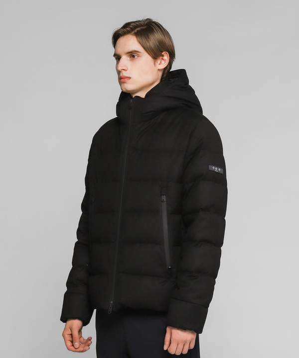 波兰产，日本时尚品牌 Tatras Agordo 男士100%羊毛连帽羽绒服3408元