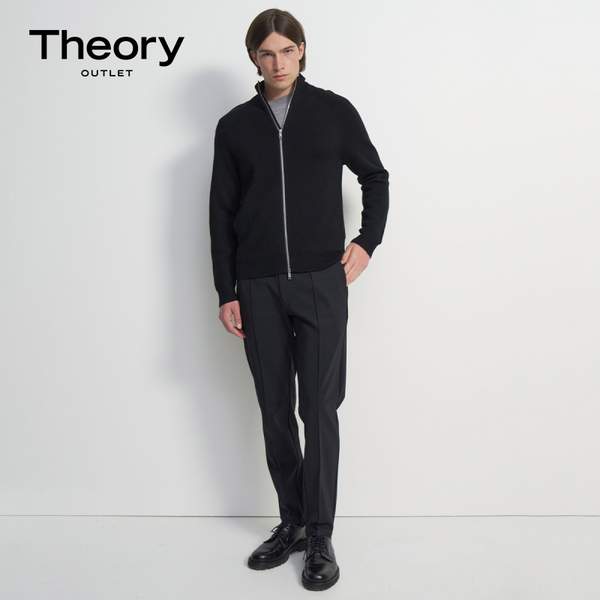 Theory 希尔瑞 Fz N.novo Me 男士美利奴羊毛立领拉链外套 M0881729新低1149.31元