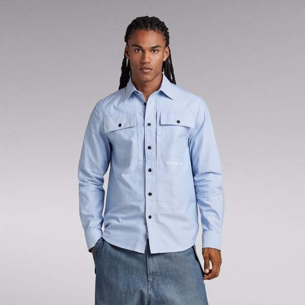 G-Star Raw Panel Cargo 男士純棉牛津紡工裝襯衫D20545444.73元