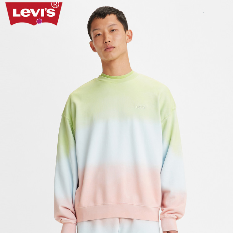 Levi's 李维斯 23年新款男士纯棉圆领宽松卫衣 A0717111.97元（天猫旗舰店426元）