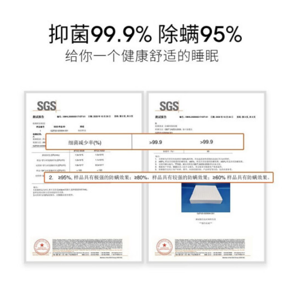 TAIPATEX 天然泰国乳胶 按摩舒适减压枕129元包邮（双重优惠）