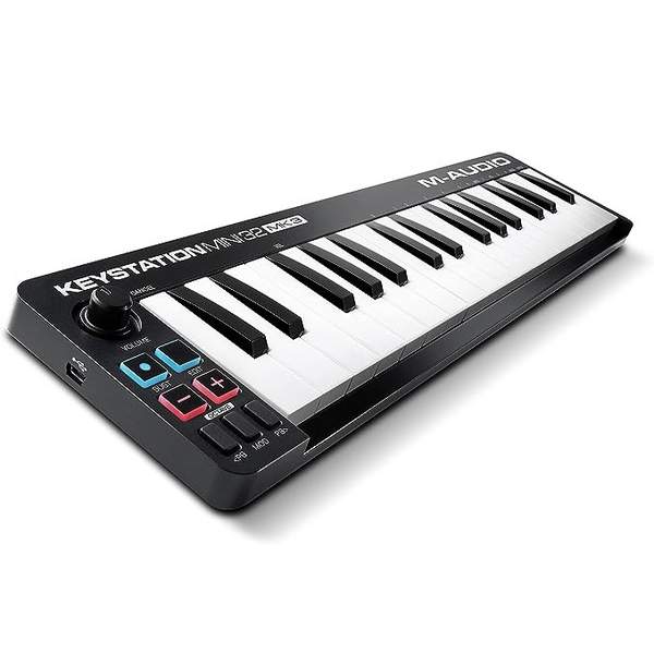 M-Audio Keystation Mini 32 MK3 超便携迷你MIDI键盘控制器新低299.41元