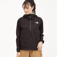 日版，The North Face 北面 Novelty Benture女士連帽防水夾克 NPW12307