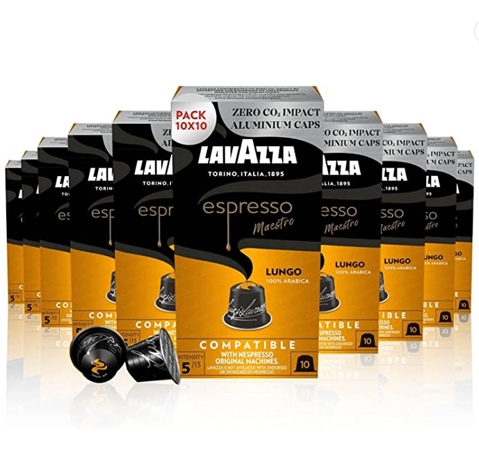 Lavazza 乐维萨 Maestro系列 全新铝壳浓缩胶囊咖啡 100粒262.32元（2.86元/粒）
