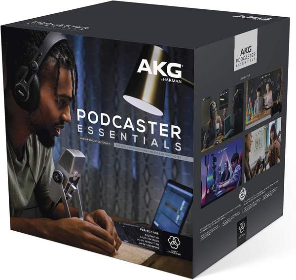 AKG 爱科技 Podcaster Essentials播客基础套装新低1129.36元