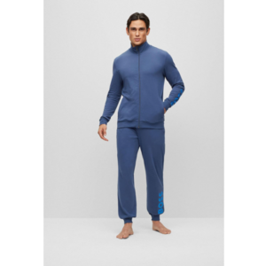 直降￥104！Hugo Boss 雨果·博斯 男士纯棉拉链立领休闲套装 50480690