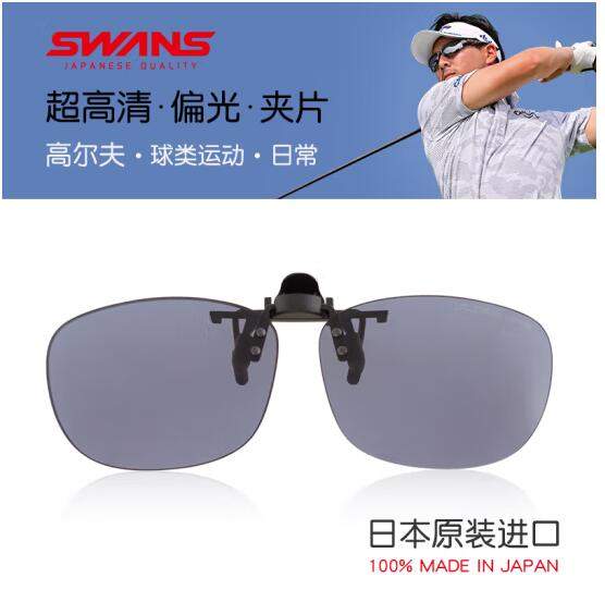 SWANS 獅王視 日本產 偏光太陽鏡墨鏡夾片 SCP-23112.87元（國內580元！）