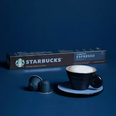 <span>白菜！</span>Starbucks 星巴克 Nespresso 意式浓缩胶囊咖啡 10颗*2件+凑单品33.18元包邮（需领券）