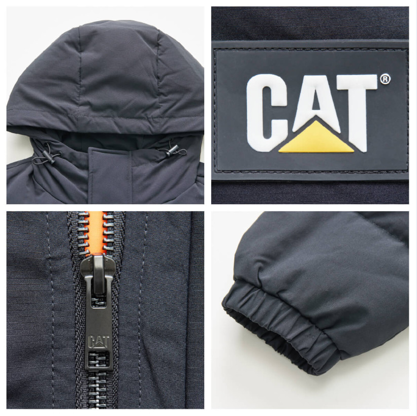 CAT 卡特 X EVA联名 男士90%绒中长款工装羽绒服357元包邮（双重优惠）