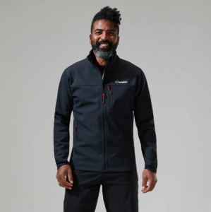 <span>直降￥185！</span>英国硬核户外品牌 Berghaus Ghlas 2.0 男士防风软壳夹克