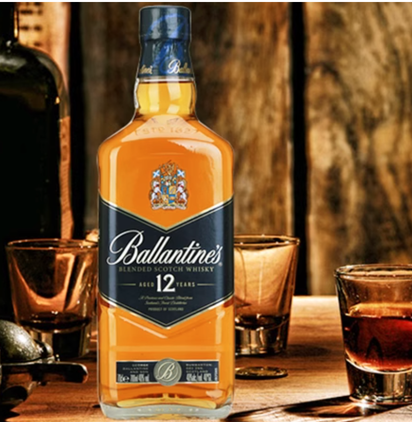 Ballantine’s 百龄坛 12年威士忌 750mL史低129元包邮