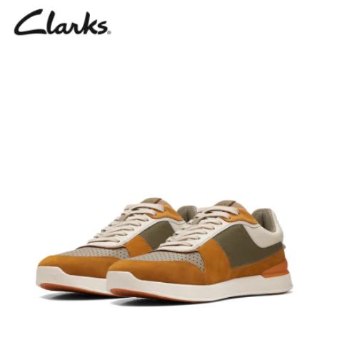 Clarks 其乐 轻跑系列 男士低帮休闲鞋新低288.55元包邮（多重优惠）