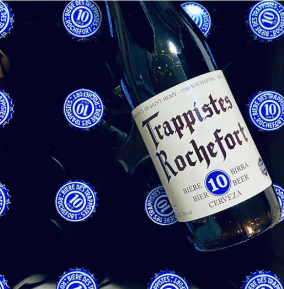 Rochefort 罗斯福 10号 修道院精酿啤酒330mL*6瓶83.96元包邮（13.99元/瓶）