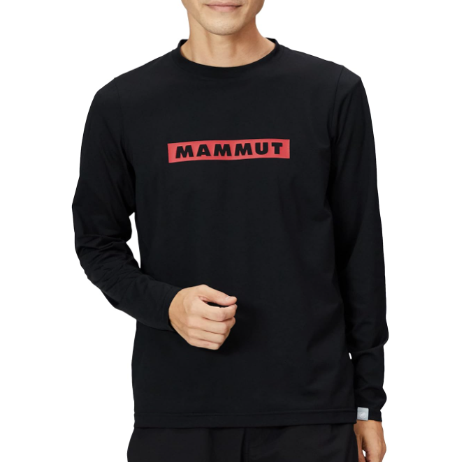 MAMMUT 猛犸象 男士弹力舒适经典LOGO长袖T恤 1016-01030284元起