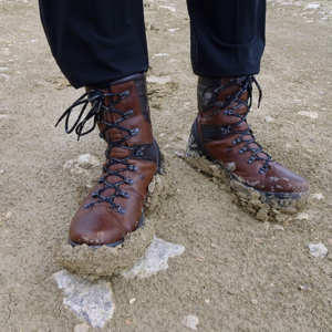 ECCO 愛(ài)步 Biom Hike 健步系列 男士GTX防潑水牦牛皮高幫登山鞋 840774