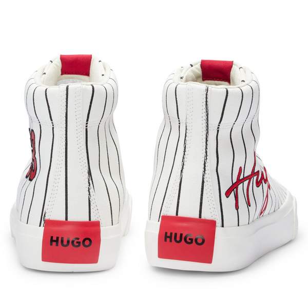 HUGO Hugo Boss 雨果·博斯 Dyerh_Hito_Cvem 男士高帮帆布鞋50492960502元