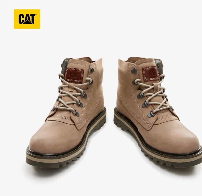 CAT 卡特 男士户外工装马丁靴 2色306元包邮