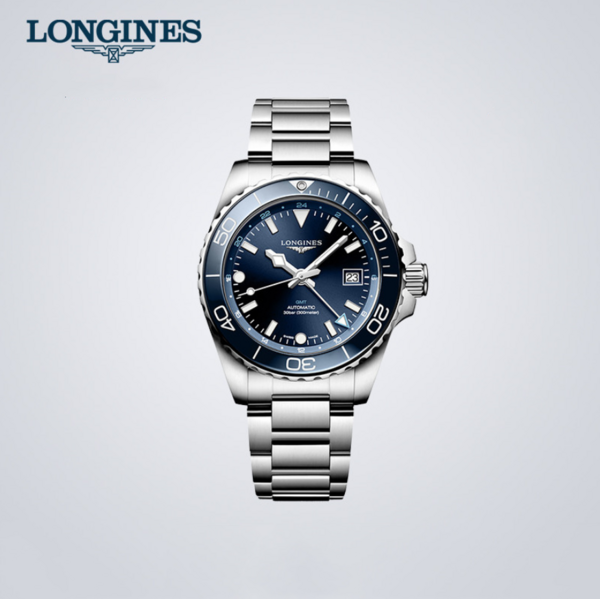 Longines 浪琴 康卡斯潜水系列 男士GMT全自动机械腕表  L3.840.4.96.66239.56元（国内2.13W）