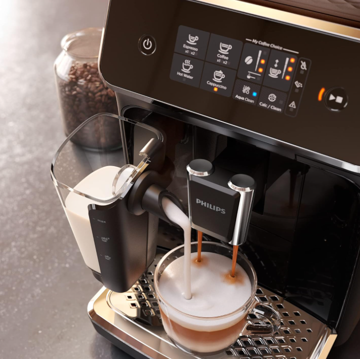 Philips 飞利浦 2200系列 EP2220/10 全自动咖啡机 带LatteGo奶泡系统2375.8元