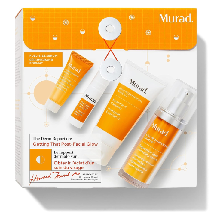 <span>直降￥83！</span>Murad 慕拉 The Derm Report On 焕肤套装（精华30mL+洁面60mL+面膜10mL+修复霜5mL）新低225.67元