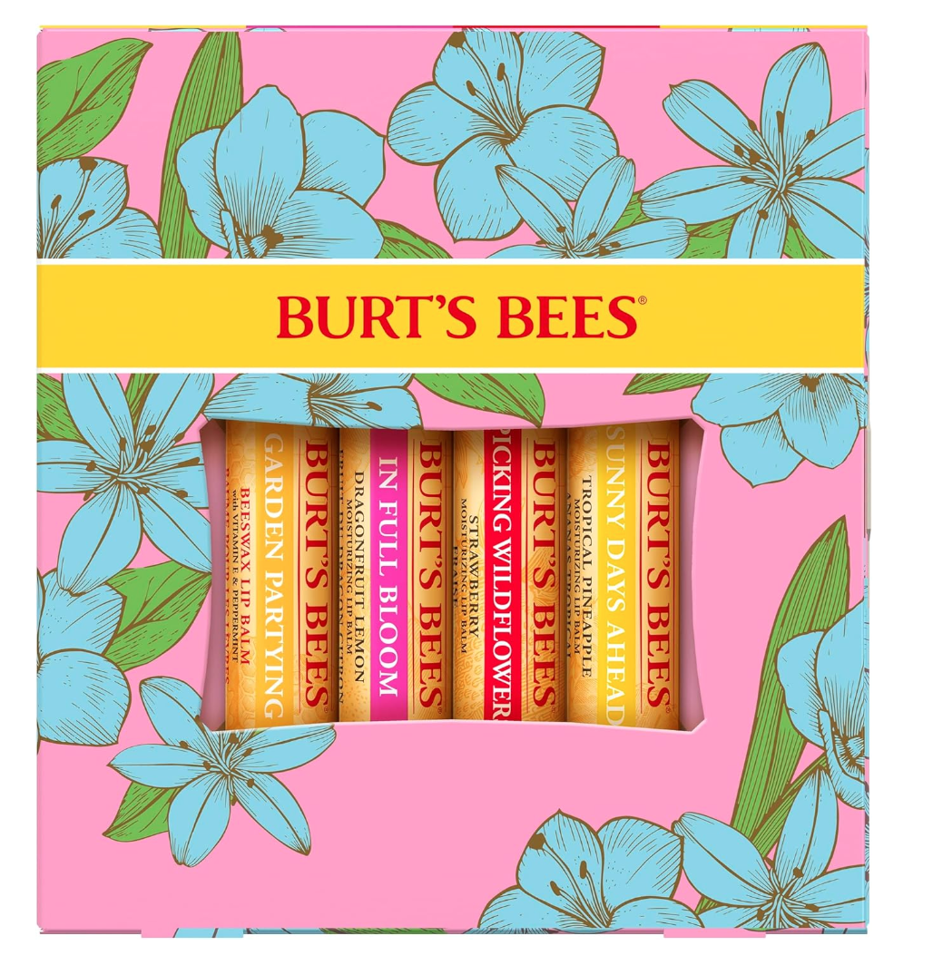 Burt's Bees 伯特 小蜜蜂唇膏4支礼盒装 4.25g*4支史低70元