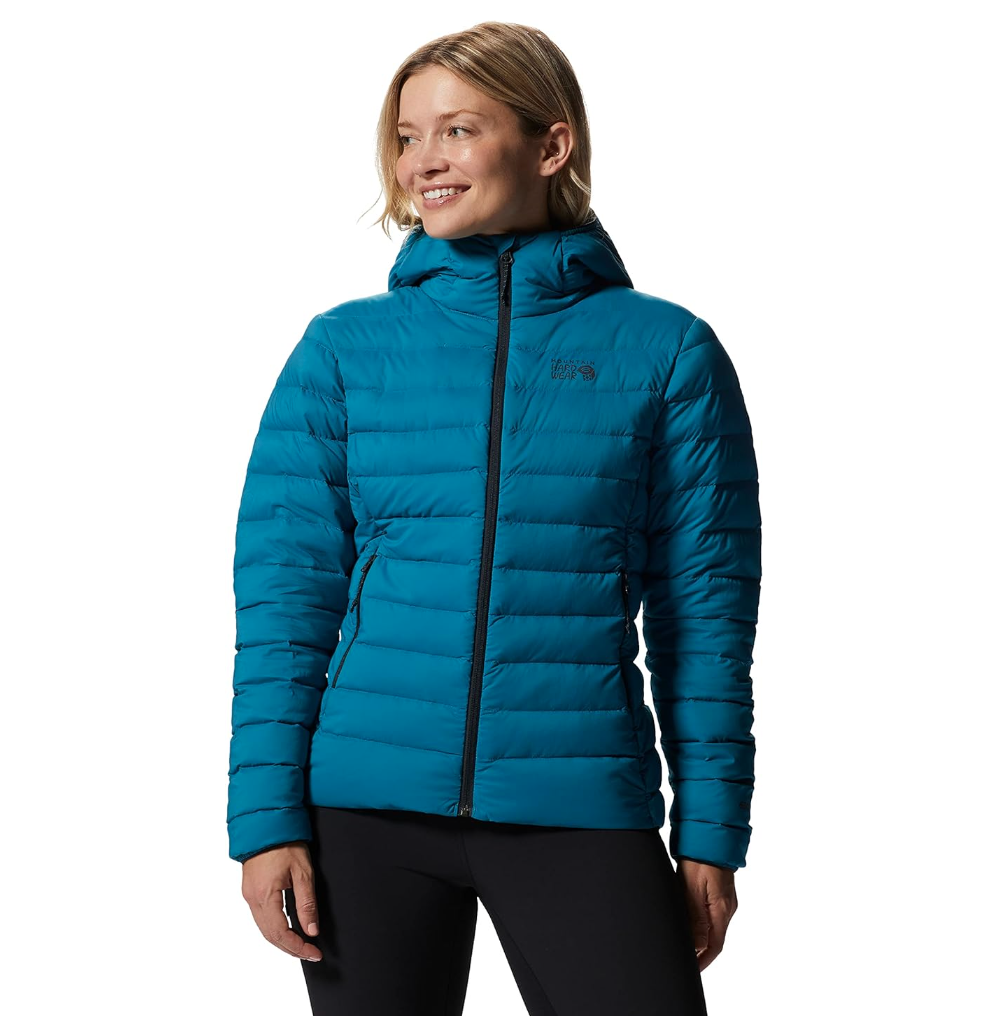 <span>大码白菜！</span>Mountain Hardwear 山浩 Deloro™ 女士650蓬连帽羽绒服 XL码新低644元