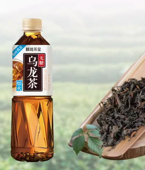 麟珑茶室 无糖乌龙茶饮料 500mL*15瓶39.9元包邮（需领券）