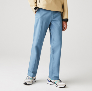 LACOSTE 法國(guó)鱷魚 男式簡(jiǎn)約復(fù)古舒適純棉休閑褲 HH1188