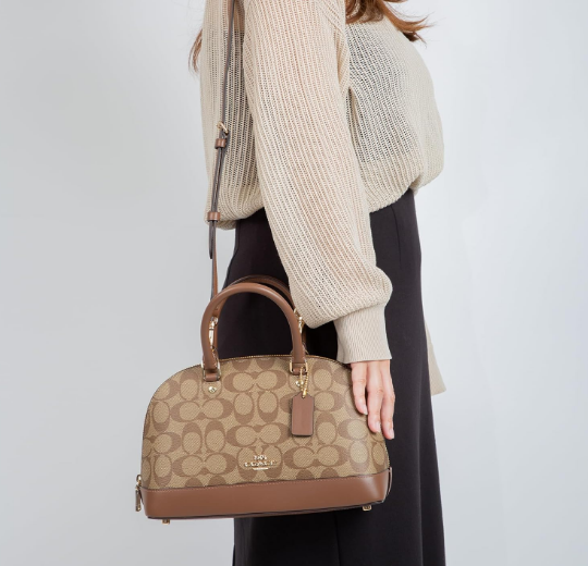COACH 蔻馳 Sierra 女士小號C紋貝殼包 F27583963.9元