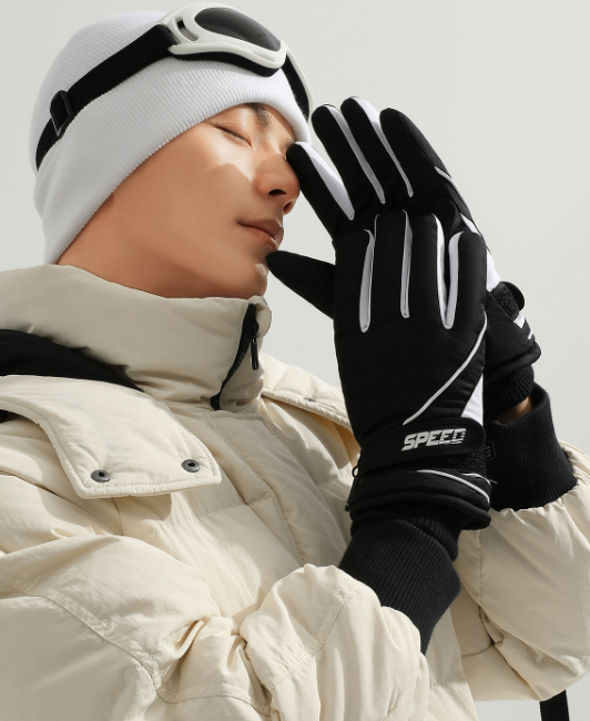 361°  男女冬季防风保暖骑行手套 多款多色34.9元包邮（需领券）