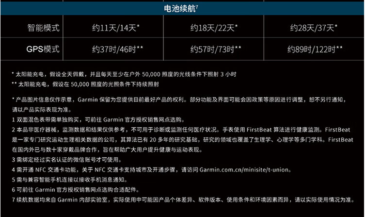 Garmin 佳明 fenix 7x Pro 太阳能GPS多功能智能手表 010-02778-01新低4796.65元
