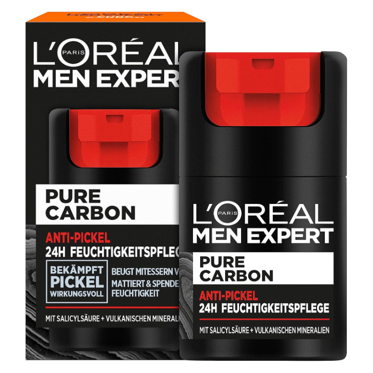 L'OREAL 歐萊雅 男士火山巖控油抗痘保濕霜 50ml新低37.74元