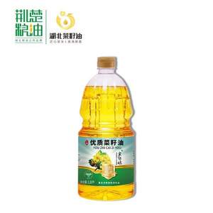 湖北省粮油集团，荆楚粮油 皇鄂娘 非转基因压榨一级菜籽油 1.8L