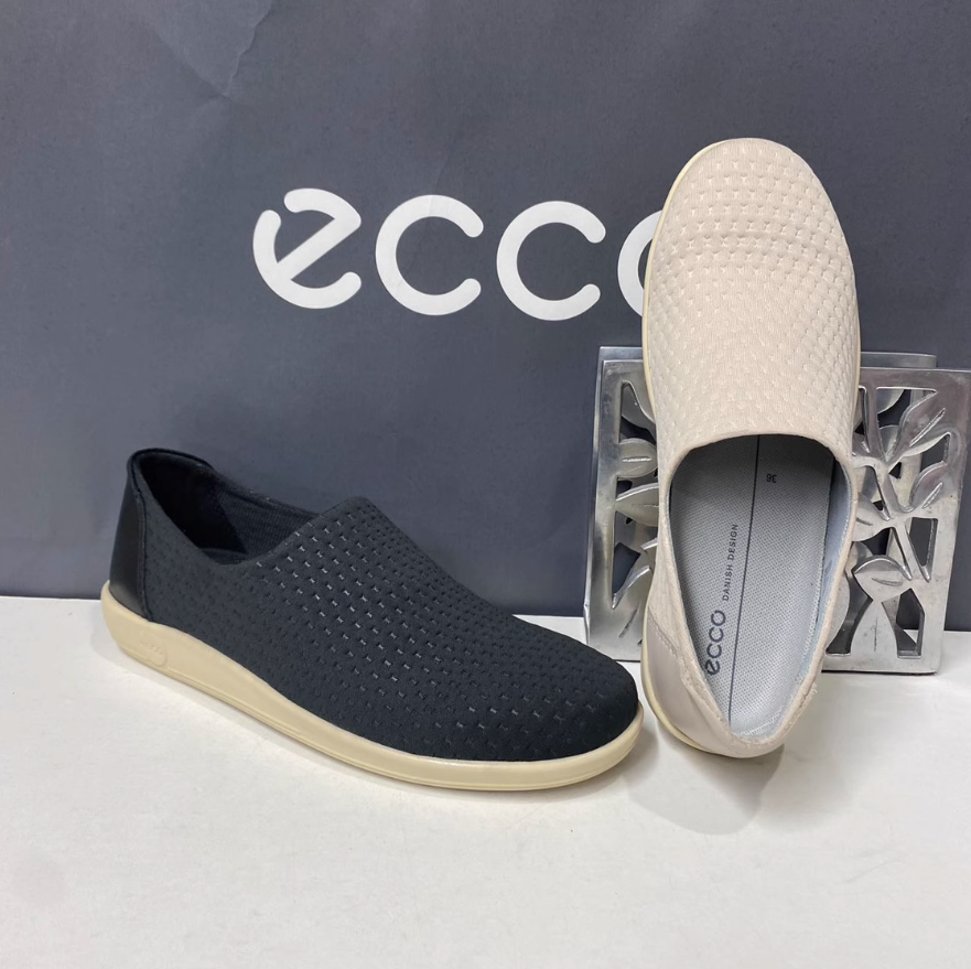 ECCO 爱步 Soft 2 女士舒适轻便平底休闲鞋 206573新低376.64元